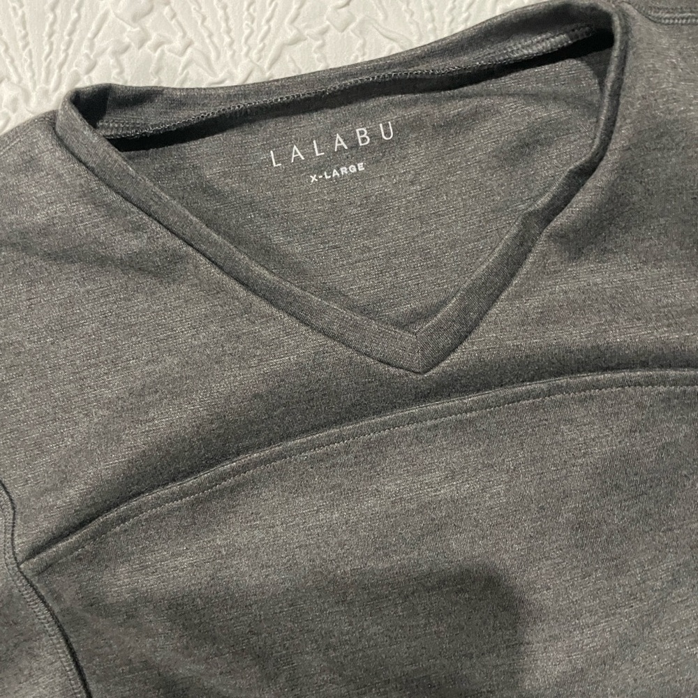 Lalabu Dad’s GrayT-Shirt Kangaroo Pouch Baby sz XL - Picture 2 of 7